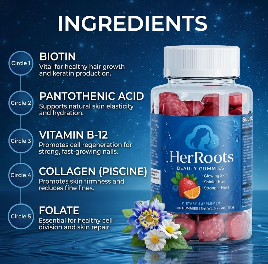 HerRoots™ Beauty Gummies